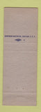 Matchbook Cover - Metro Utilities District Omaha NE