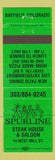 Matchbook Cover - Spurline Steak House Saloon Bayfield Colorado