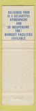 Matchbook Cover - Park Lane Cafeterias Miami Hialeah Gainesville Homestead FL