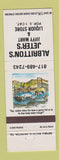 Matchbook Cover - Albritton's Jeter's Jiffy Mart