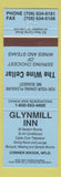 Matchbook Cover - Glynmill Inn Corner Brook NF BLUE