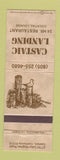 Matchbook Cover - Castaic Landing CA