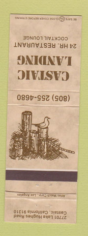Matchbook Cover - Castaic Landing CA
