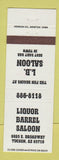 Matchbook Cover - Liquor Barrel Saloon Tucson AZ