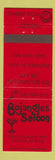 Matchbook Cover - Bojangles Saloon Tucson AZ