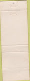 Matchbook Cover - Hotel Halsingland Haines AK CREASE