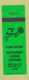 Matchbook Cover - Branding Iron Restaurant Rock Hill SC