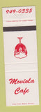 Matchbook Cover - Moviola Cafe