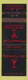 Matchbook Cover - Scoundrels East Las Vegas NV