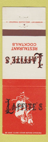 Matchbook Cover - Laffite's Restaurant Sherman Oaks CA
