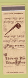 Matchbook Cover - Edward's Pipe and Tobacco Shop West Palm Beach FL