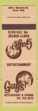 Matchbook Cover - Guy's Restaurant Akron OH