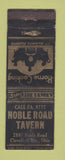 Matchbook Cover - Noble Road Tavern Cleveland Heights OH WEAR