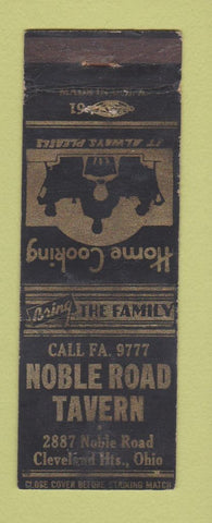 Matchbook Cover - Noble Road Tavern Cleveland Heights OH WEAR