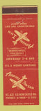 Matchbook Cover - Airway Inn BBQ Chicago IL