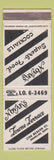 Matchbook Cover - Novak's Restaurant Brookline MA