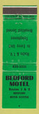 Matchbook Cover - Redford Motel Bedford NS WEAR