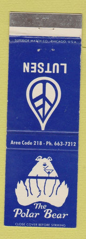 Matchbook Cover - The Polar Bear Lutsen