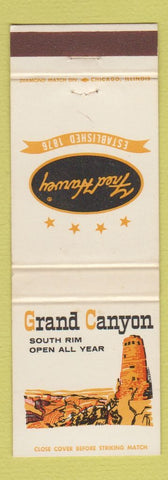 Matchbook Cover - Grand Canyon Fred Harvey