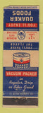 Matchbook Cover - Quaker Foods Coffee Lee & Cady WORN