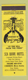 Matchbook Cover - Sea Hawk Motel Caribou NS WEAR