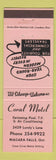 Matchbook Cover - Coral Motel Niagara Falls ON PINK