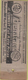 Matchbook Cover - Benatars Drugs San Francisco CA WEAR