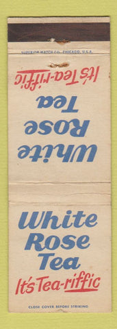 Matchbook Cover - White Rose Tea