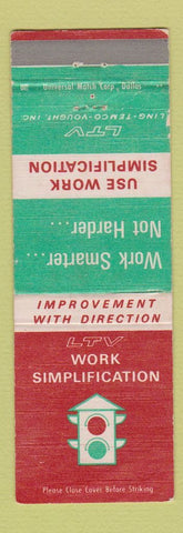 Matchbook Cover - LTV Ling Temco Vought