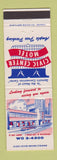 Matchbook Cover - Civic Center Motel Detroit MI
