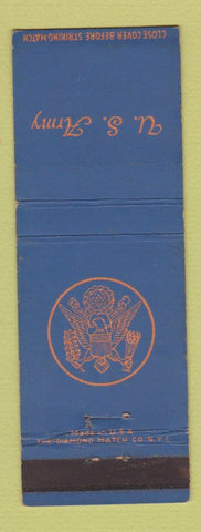 Matchbook Cover - US Army