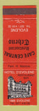 Matchbook Cover - Hotel D'Evolene Restaurant Bar