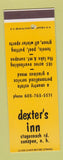 Matchbook Cover - Dexter's Inn Sunapee NH DD Bean SAMPLE