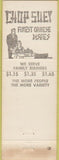 Matchbook Cover - Tea Garden Cafe Chinese Long Beach CA