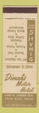 Matchbook Cover - Dinah's Motor Hotel Palo Alto CA