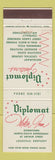 Matchbook Cover - Diplomat Motor Inn Louisville KY