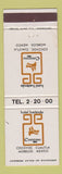 Matchbook Cover - Hotel Hacienda Cocoyoc Cuautla Morelos Mexico