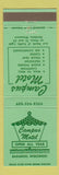 Matchbook Cover - Campus Motel Baraboo WI