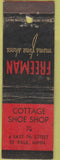 Matchbook Cover - Freeman men's shoes St Paul MN