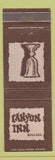 Matchbook Cover - Canyon Inn Boulder Colorado