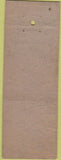Matchbook Cover - Match Corp Democrat election BLANK WORN