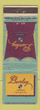 Matchbook Cover - Barclay Hotel Toronto ON WEAR