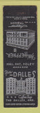Matchbook Cover - Hotel Dalles The Dalles OR Heppner