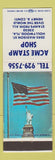Matchbook Cover - Acme Stamp Shop Hollywood FL