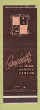 Matchbook Cover - Campbell's London ON