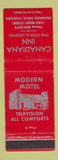 Matchbook Cover - Canadiana Inn Niagara Falls ON