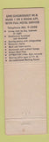 Matchbook Cover - Beaux Art Hotel New York City
