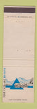 Matchbook Cover - Glacier National Park