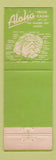 Matchbook Cover - Fairway Restaurant Wailua Golf Course Kauai Hawaii