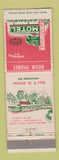 Matchbook Cover - Mosley's Motel Rocky Mount NC